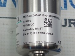 POSITAL FRABA MCD-AC005-0012-G10C-PAM-325 ANALOG 15-30VDC 4-20mA12 BIT