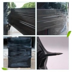4 Rolls 18″ x 1000′ Pallet Wrap Stretch Film Hand Shrink Wrap Black 1000FT NEW