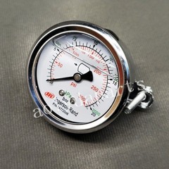 New 54772058 Pressure Gauge Panel Mount IR For INGERSOLL RAND Air Compressor