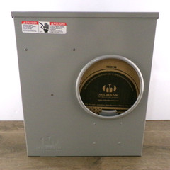 Milbank U2671-O 4T Single Position Meter Socket 200 Amp Ringless No Bypass S6