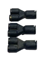 Parker Legris 8-5/16 Push-In Union Y Fitting 8mm LOT OF 3