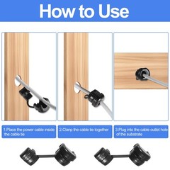 20Pcs 6N4 & 4N4 Round Strain Relief Cord Connector Power Cord Strain Relief B…