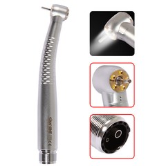 SANDENT Dental 5 LED High Speed Handpiece Single Water Spray 2/4 Hole / Rotor