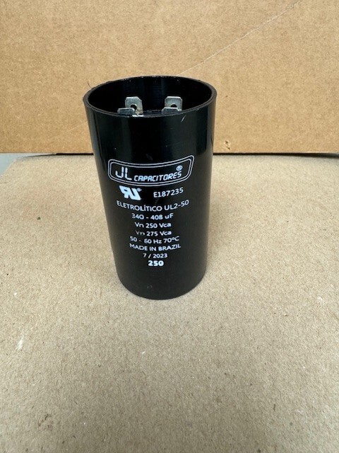 Weg Motor Start Capacitor SCP-340-408/250VLTG 340-408 UF 250V NEW!!