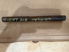 One Piece 4140 Hot Rolled Steel Bar Round Stock Heat Treated 7/8” OD x ~9”