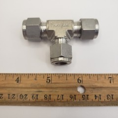 1 Swagelok Stainless Steel 3/8″ Union Tee SS-600-3 Brand New