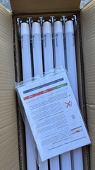 25 Pack LED T8 Tube LED Lights 4ft Ballast Ready 14w 4000K