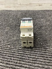 New Square D Multi-9 2-Pole C60 2A Miniature Supplementary Protector, MG24443