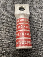 (10 Pack) Ya31 502495 Copper Compression Lug 1 Hole 350 Kcmil