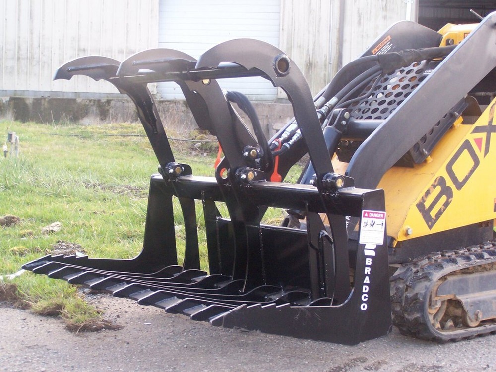 BRADCO 48″ BRUSH GRAPPLE FOR ASV/TEREX ONLY RC30 PT30 RT20 RT40 PLUG & GO