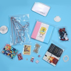3″ x 5″ Resealable Plastic Bags 1000 Pack Reclosable Mini Bags with Zipper