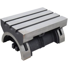 15-Inch Adjustable Angle Tiltable Worktable Cast Iron Milling Drilling Grinding