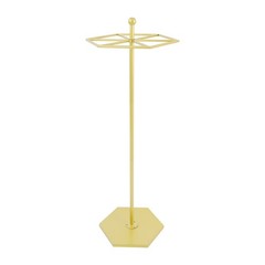 Clothing Display Rack, 360° Rotating, Carbon Steel, 50 lbs Capacity, 56.3 Inch