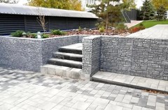 Set of Polyurethane Mat Stamps GRANITE CHIP | Stone Concrete Cement Texture