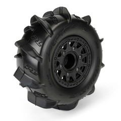 Pro-Line Racing Dumont Paddle Sc 2.2/3.0 Mtd Raid Blk F/R Pro1018510 Rc Tire