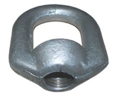 10 PCS Eye Nut Drop Forged Carbon Steel 2,250lbs Bail Size 3/8″Tap Thread 1/2″