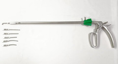 1Pcs Laparoscopic Bulldog Clamp With 6 Clips For Surgical Instrument CE Approved