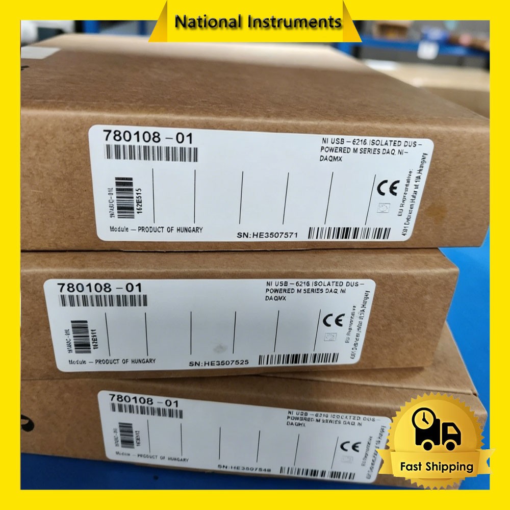New NI USB-6216 M Series DAQ Data Acquisition Card 780108-01 Free Shipping PLC
