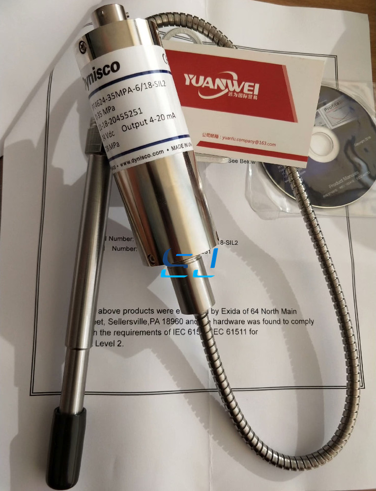 Brand new Dynisco PT4624-35MPA-6/18-SIL2 Pressure Sensor PT4624-35MPA-6/18-SIL2