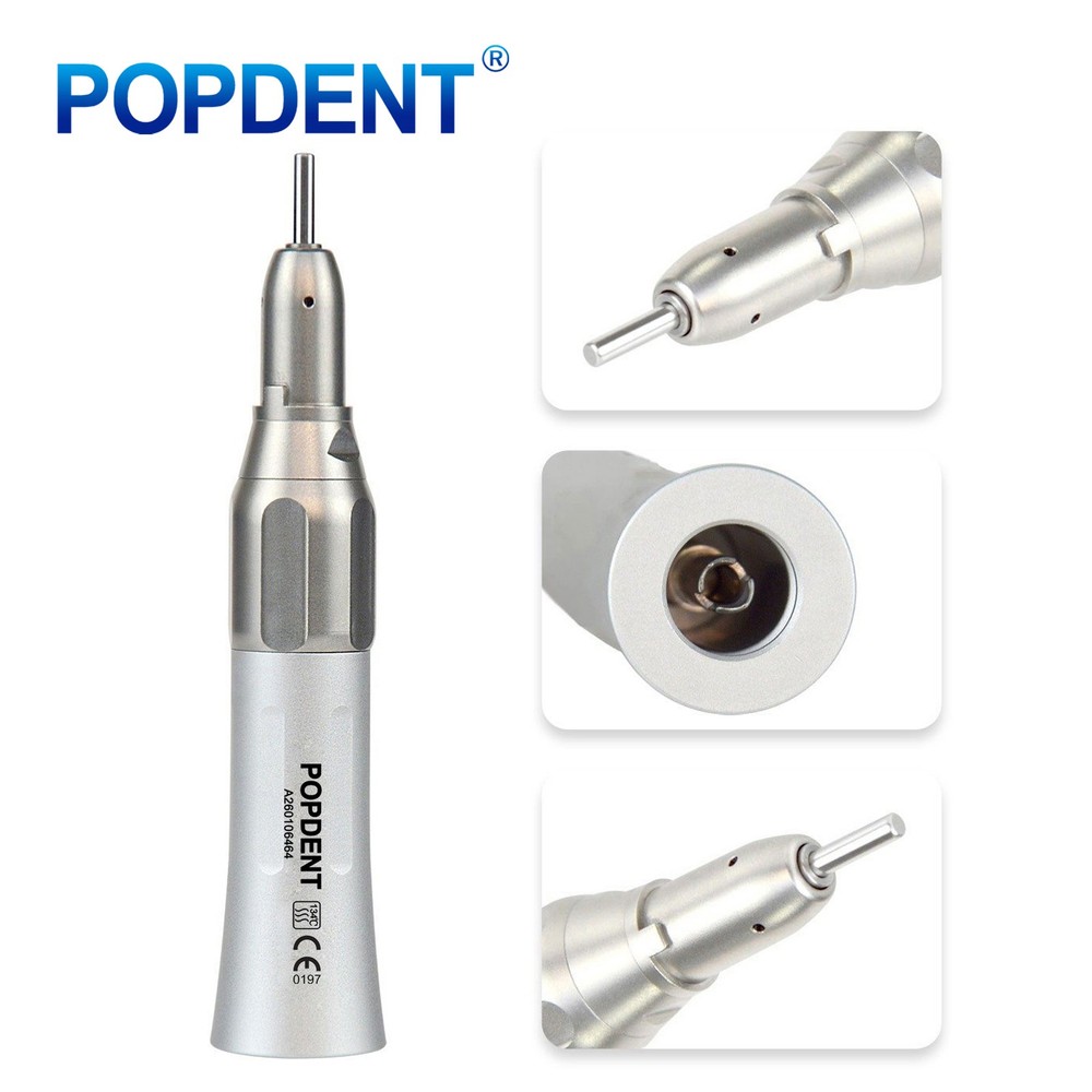 Dental Surgical 1:1 Straight Handpiece Low Speed External Water POPDENT