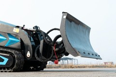 TYPHON STOMP X1300&509 Mini Skid Steer Dozer Blade ±30° Snow & Dirt Grading Tool