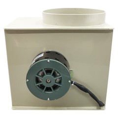 110V 60HZ Laboratory PP Centrifugal Blower Fan Anti-corrosion Fume Hood 300W