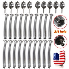 10 Packs NSK Pana Max Style Dental High Speed Turbine Handpiece Push Button 2/4H