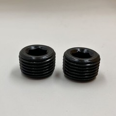 USA! NPT Plug Hex Countersunk Plug Pipe Fitting 3/8NPT Male Thread Socket 10PCS