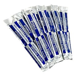 10 DISPOSABLE STERILE SURGICAL SCALPELS #20 WITH PLASTIC HANDLE SURGICAL dental