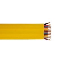 16/12 Flat Festoon Cable Yellow PVC Jacket UL CSA 600V