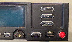 HARRIS MACOM CH-721 Control Head M5300/M7300 RADIOS CU23218-0002