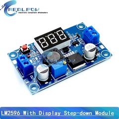 5pcs LM2596 DC Voltage Regulator Buck Converter Power Supply Step-Down Module US