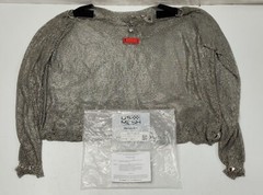 US Mesh USM-4356L-M SS Metal Mesh Tunic 42″ Medium Extended Apron Front NEW
