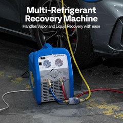 110-120V 60 Hz Portable Refrigerant Recovery Machine Single Cylinder 3/4HP