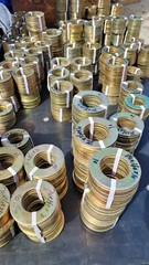 Single 50mm EXCAVATOR BUCKET SHIM, ID 50mm X OD 90mm X 3mm THICKNESS