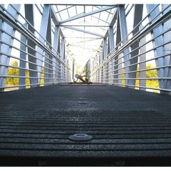 Fibergrate 351158.04 Fiberglass Pultruded Grating, 48 In Span, Grit-Top