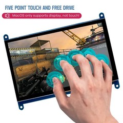Hosyond 7 Inch IPS LCD Touch Screen Display Panel 1024×600 Capacitive Scree