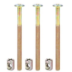 Furniture Socket Button Head Screws Bolts With Nuts (90mm)