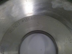 NEW Wendt 8.000″ Diameter Diamond Grinding Wheel Max RPM 6000. J31AJ20010