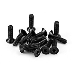 M4-0.7 x 12mm Flat Head Hex Socket Cap Screws Countersunk Bolts, 10.9 Grade A…