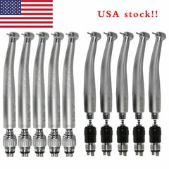 1-5* Dental High Speed Handpiece Standard Head & 4Hole Quick Coupling Attach