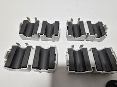 (5) Wurth Elektronik 742 717 22 Split Ferrite Cores 270 Ohm @100 MHz With Key