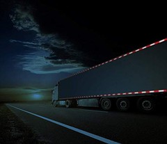 2″x150′ DOT-C2 PREMIUM Reflective Red and White Conspicuity Tape Trailer 1 Roll