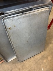 Lot of 70 18×26 Full Size Aluminum Sheet Pans Commercial Bakery Cookie Pans