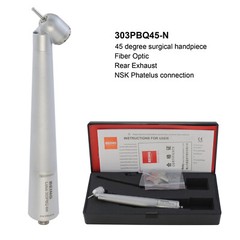 BEING Dental High Speed Handpiece Fiber Optic 45 Degree Surgical NSK Coupler LED