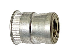 (QTY:55) AUVECO 6-32 NUTSERT INSERT 6/32 HOLE STEEL TIN PLATED GRIP 0.030″MIN