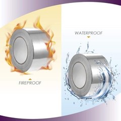 Professional Aluminum Foil Tape 3 inch x 150 feet for insulation ducts