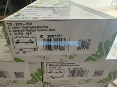 100 pieces of WAGO terminal blocks 2002-1201 brand new 20021201 #F