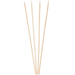 USA SELLER BAMBOO SKEWERS 6″ (100) FREE SHIPPING US ONLY