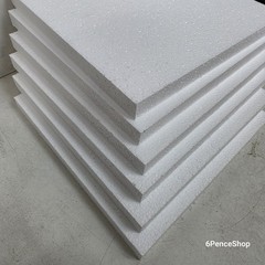 lot of 6 size: 12″ x 12″ x 1″ Polyethylene Foam Sheets Qty 6 for Package Diy